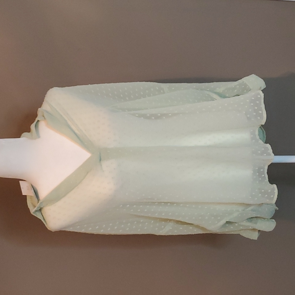 NWT French Connection Mint Green Blouse Small